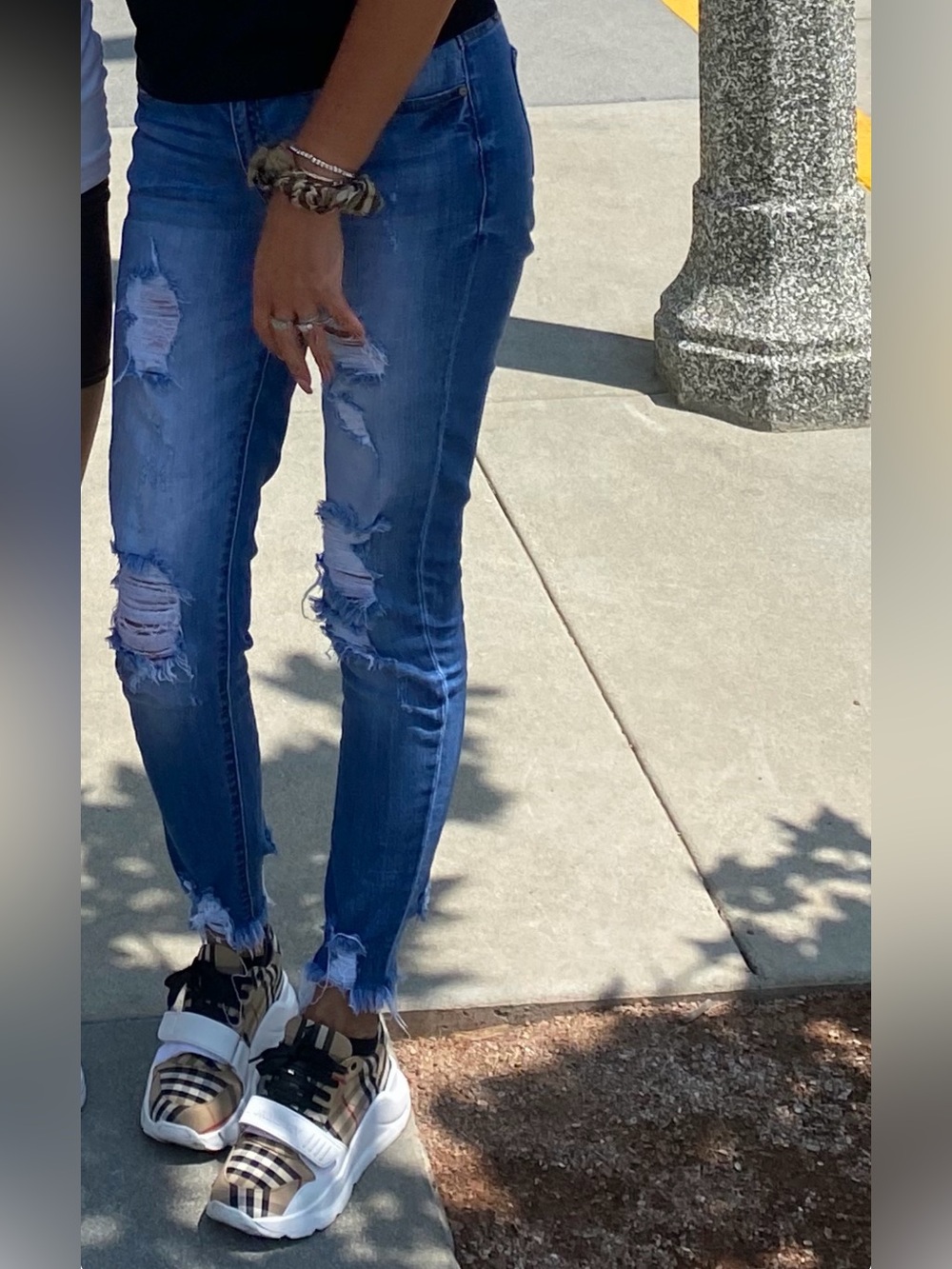 Kaden High Rise Ankle Skinny like new